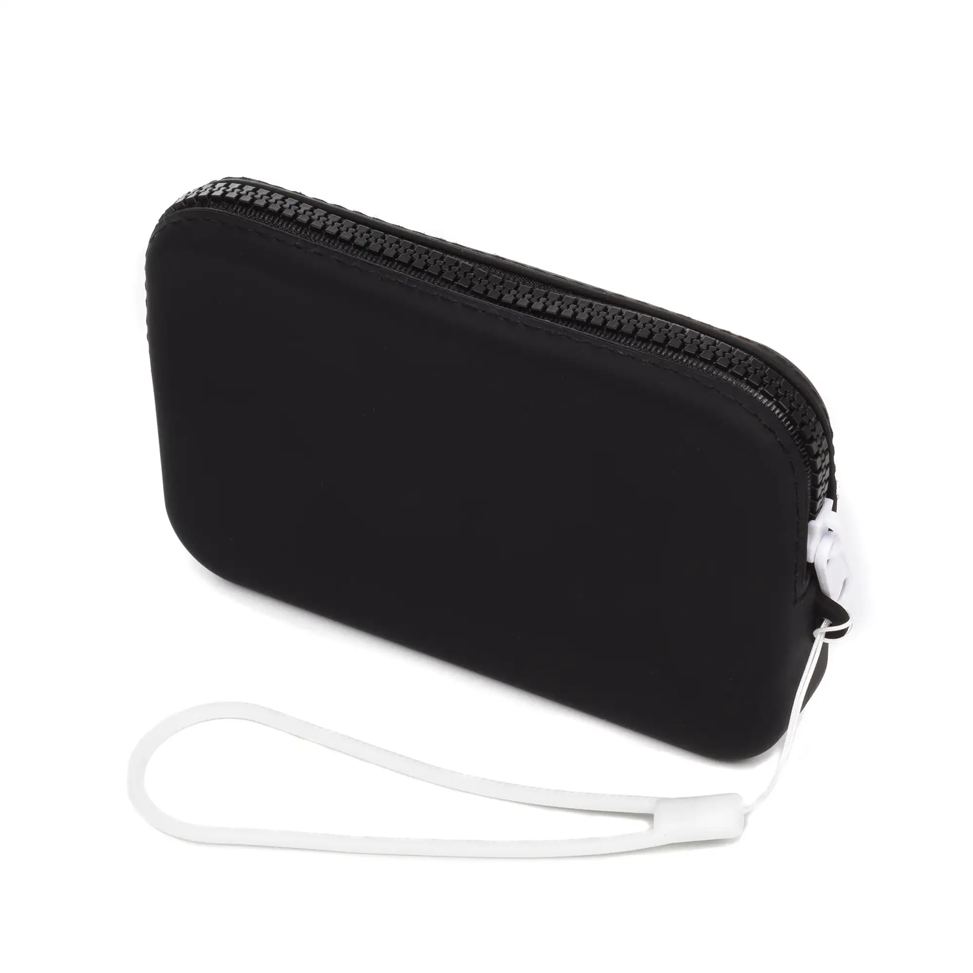 Villasor monedero / bolso de mano con asa, de silicona y asa flexible.