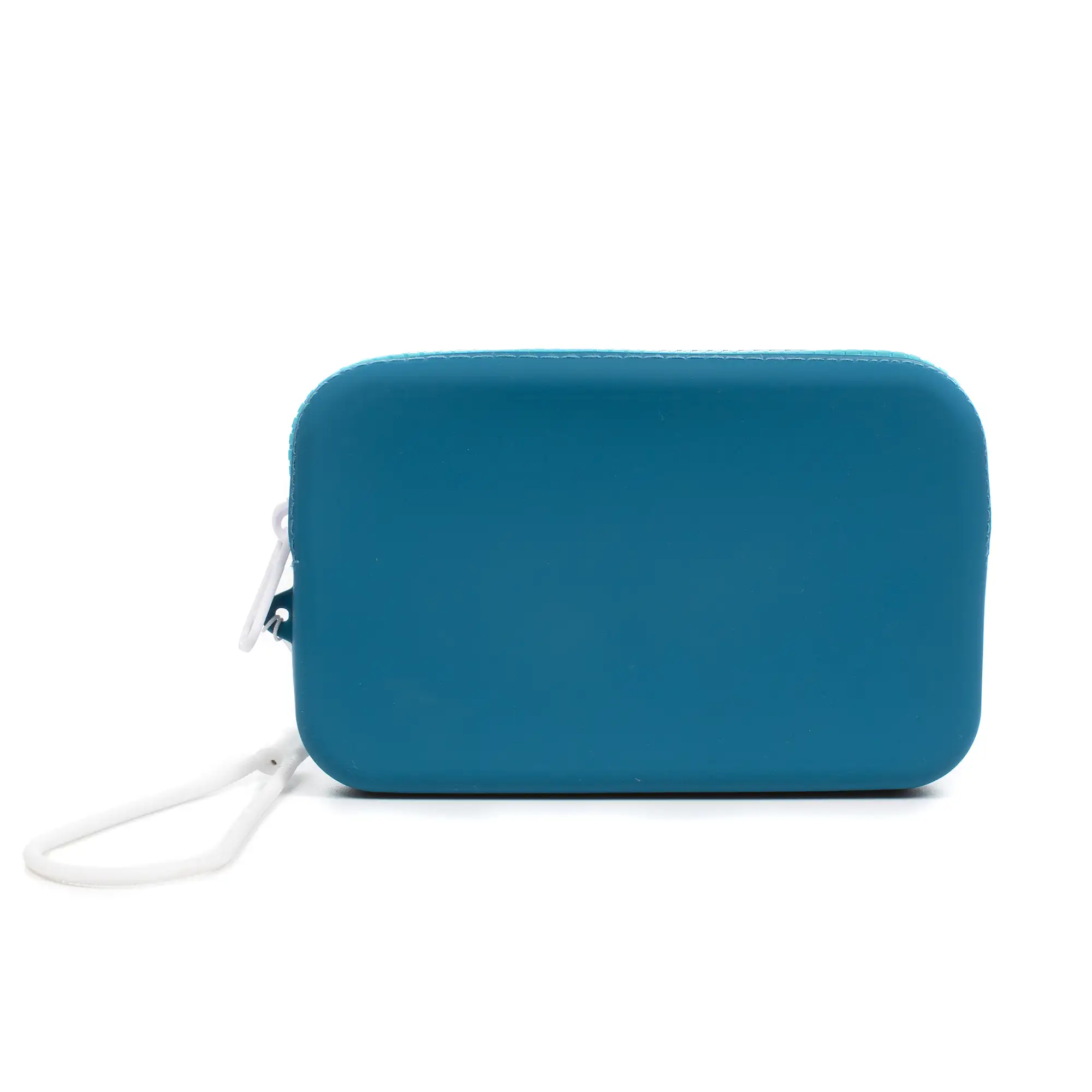 Villasor monedero / bolso de mano con asa, de silicona y asa flexible.
