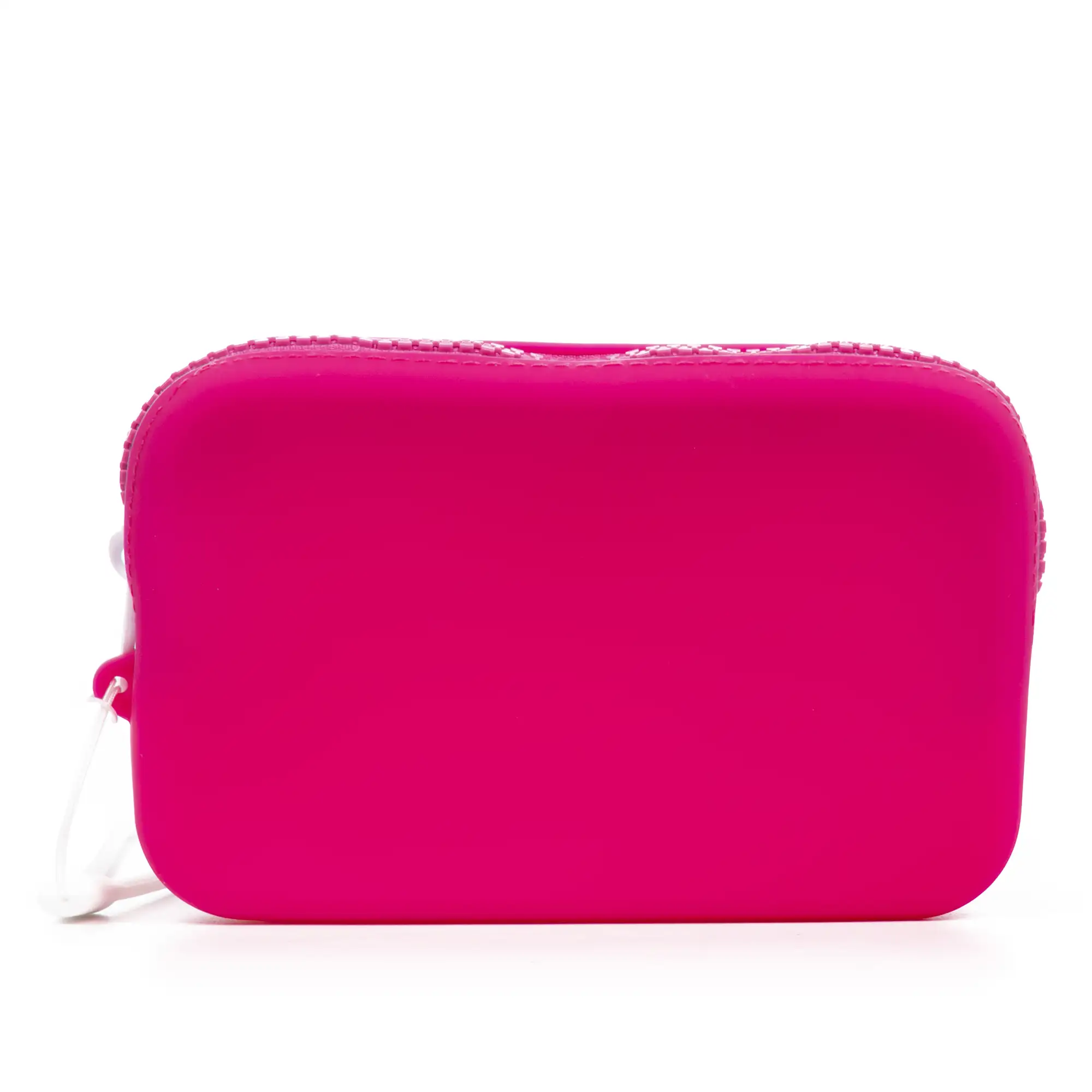 Villasor monedero / bolso de mano con asa, de silicona y asa flexible.