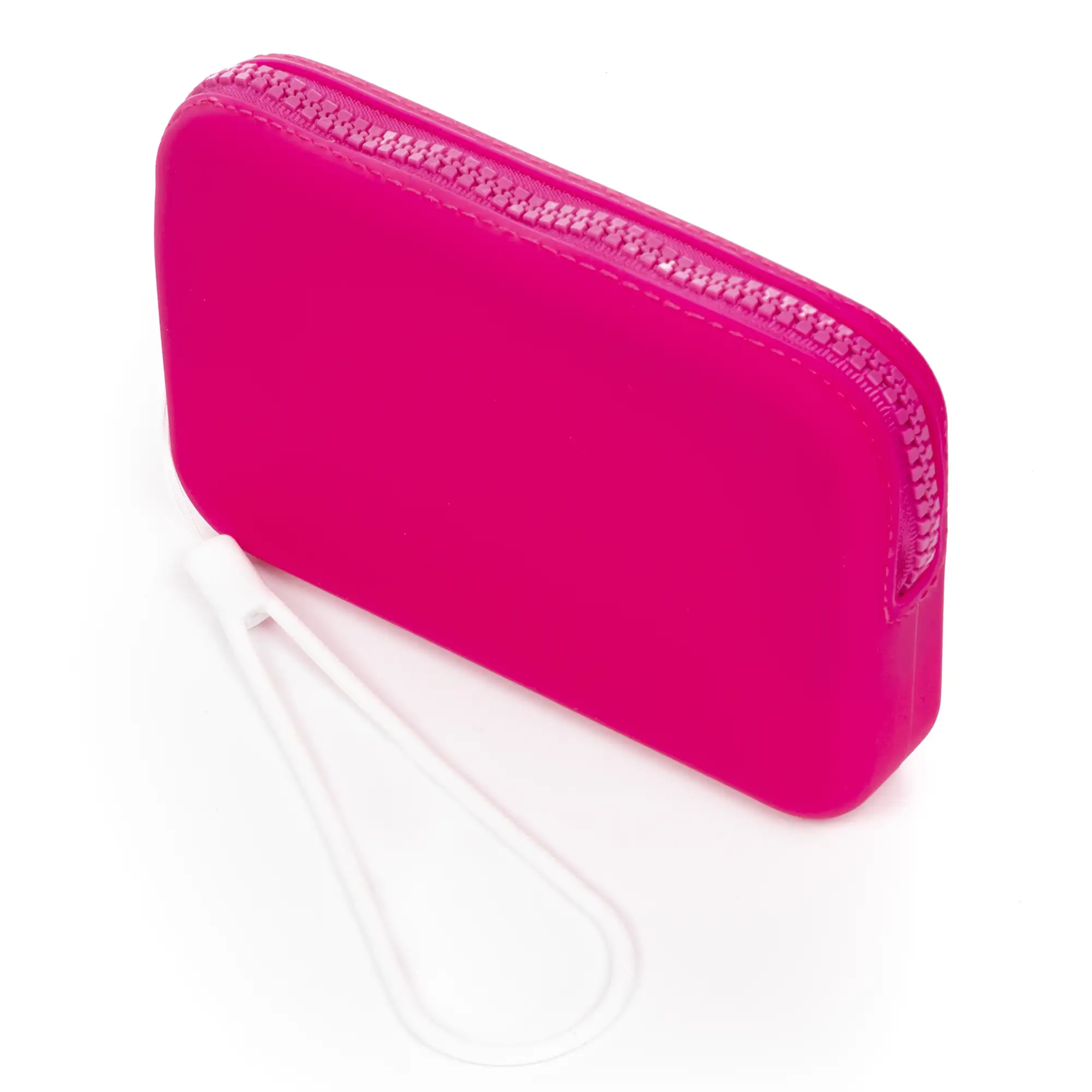 Villasor monedero / bolso de mano con asa, de silicona y asa flexible.
