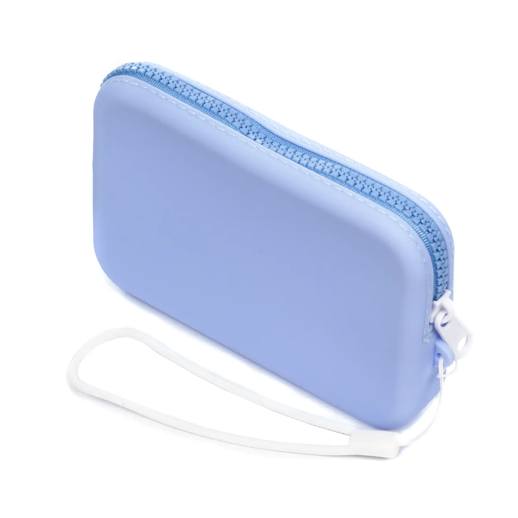 Villasor monedero / bolso de mano con asa, de silicona y asa flexible.