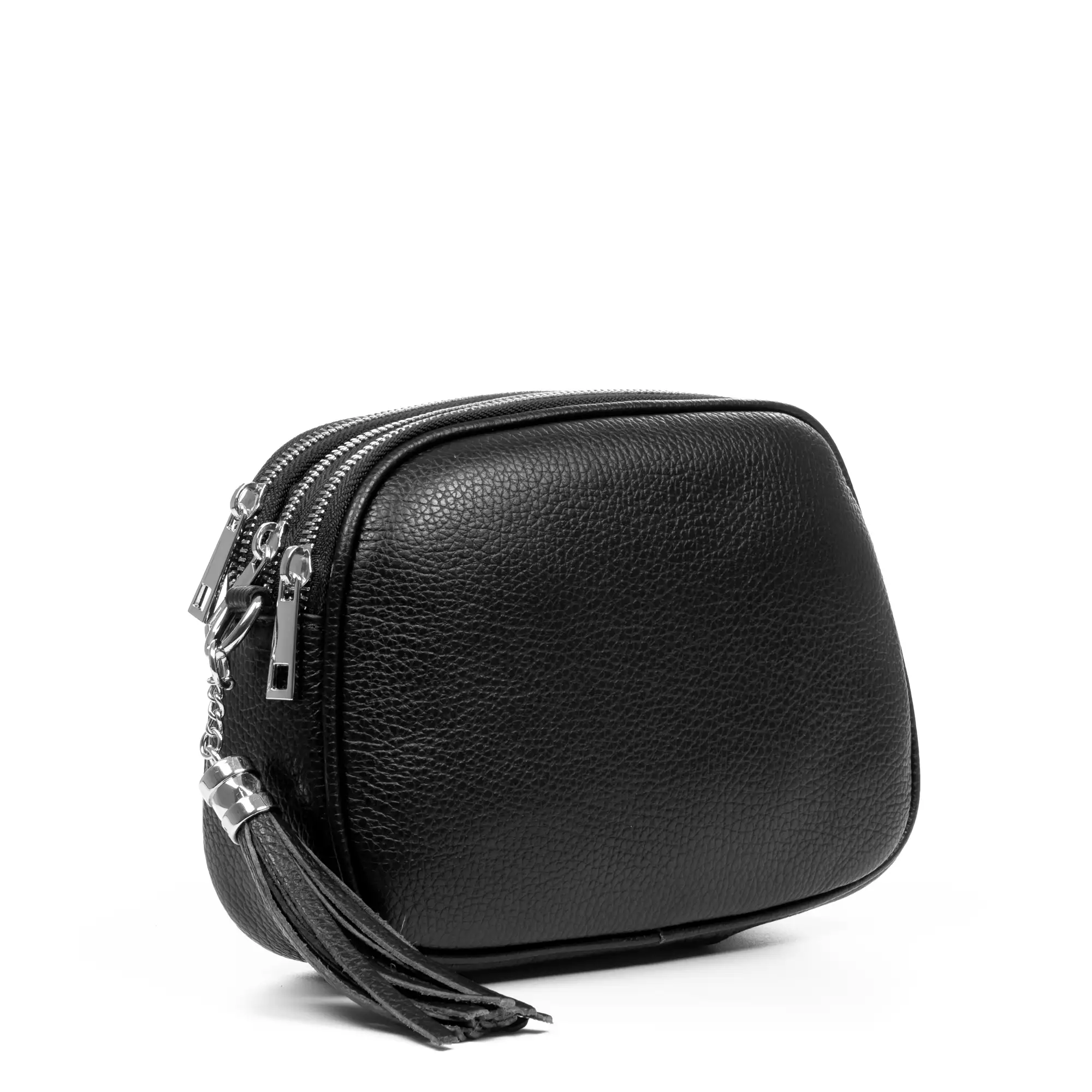 Aliminusa bolso bandolera Mujer con dos correas. Piel auténtica Dollaro.