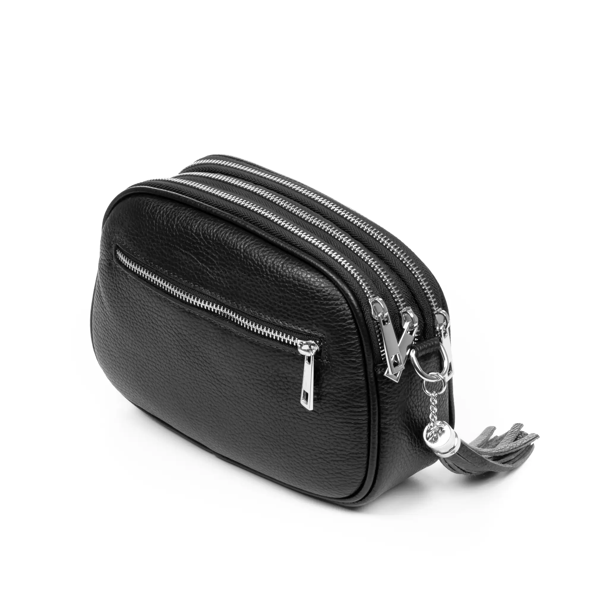 Aliminusa bolso bandolera Mujer con dos correas. Piel auténtica Dollaro.