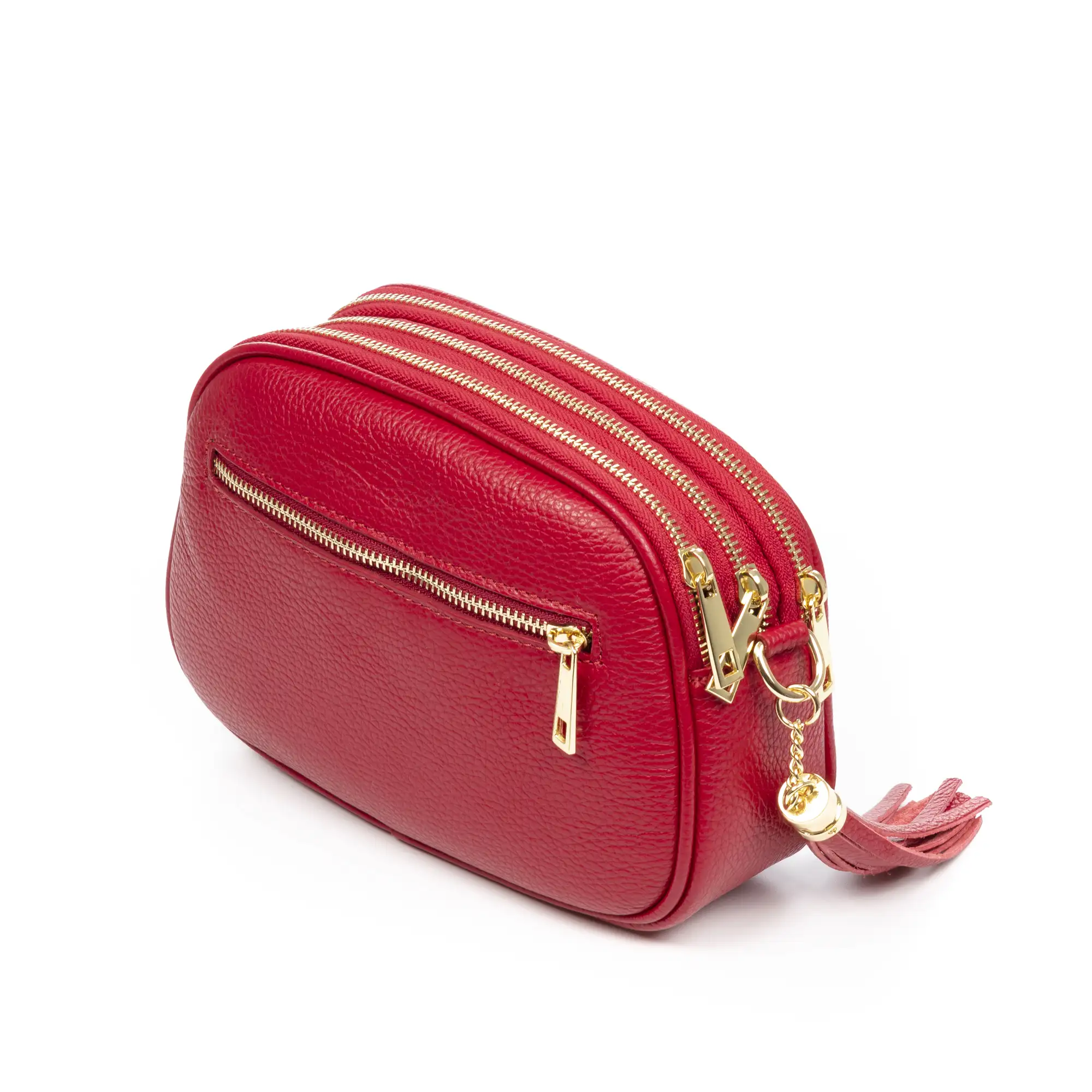 Aliminusa bolso bandolera Mujer con dos correas. Piel auténtica Dollaro.