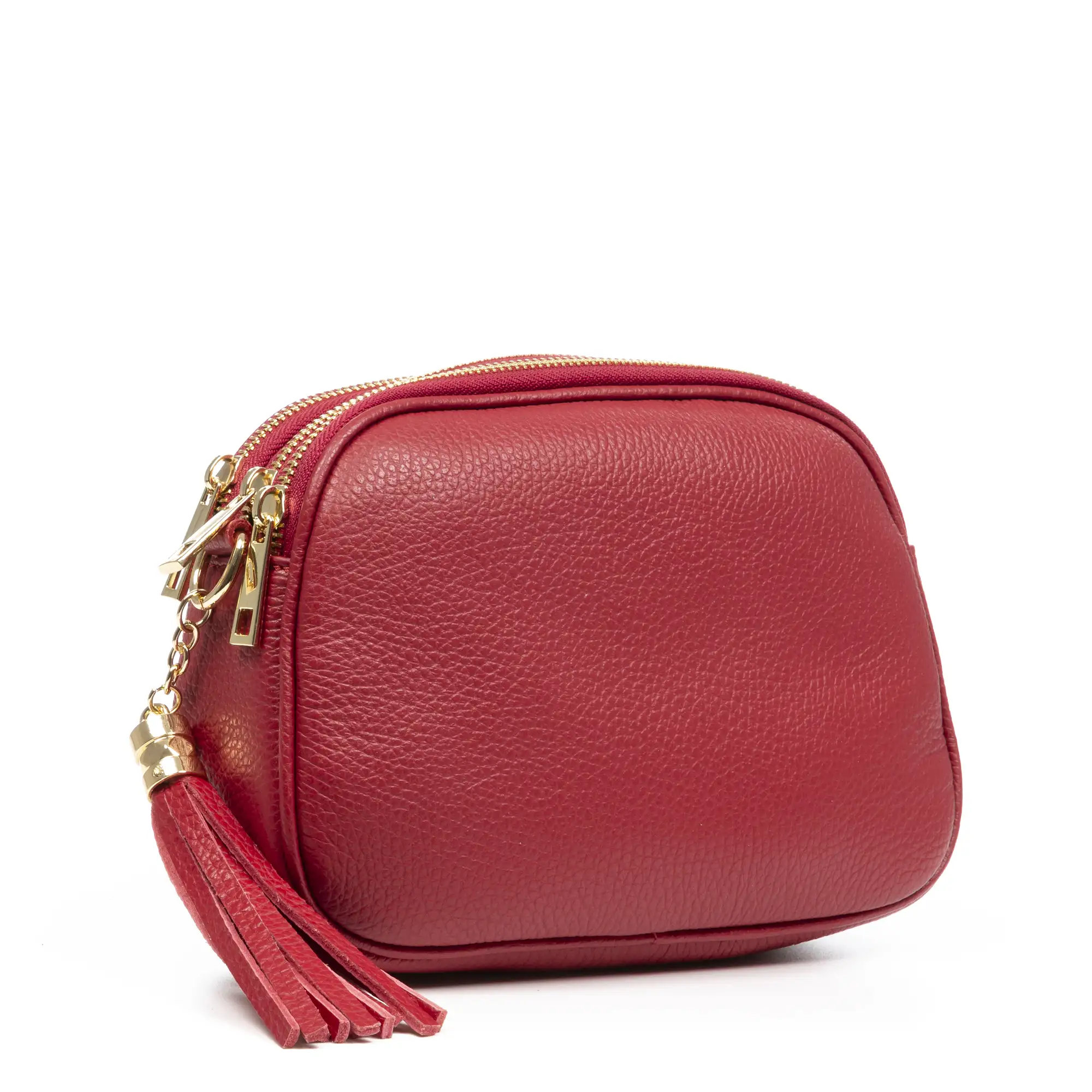 Aliminusa bolso bandolera Mujer con dos correas. Piel auténtica Dollaro.